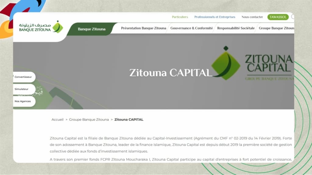 Top Startup Investors in Tunisia - Zitouna Capital