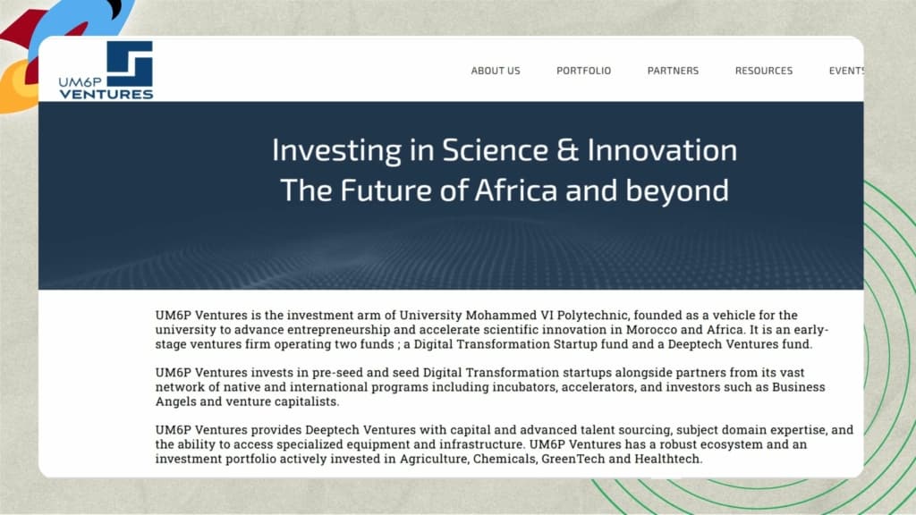 Top Startup Investors in Rabat - UM6P Ventures