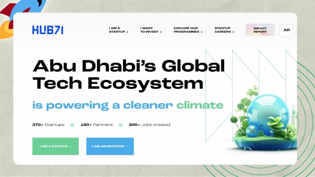 Top Startup Accelerators in Abu Dhabi - Hub71