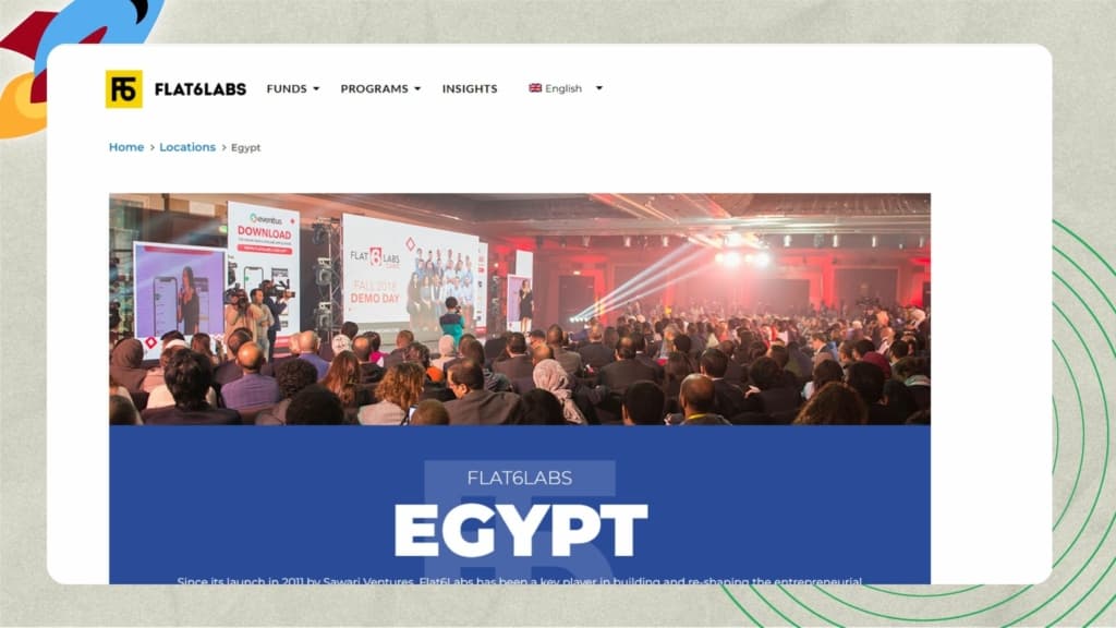 Top Startup Accelerators in Cairo - Flat6Labs
