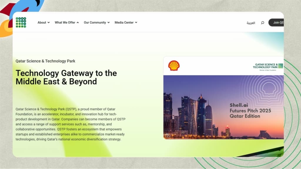  Top Startup Accelerators in Doha - QSTP