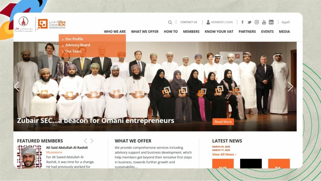 Top Startup Accelerators in Muscat - Zubair Small Enterprises Centre