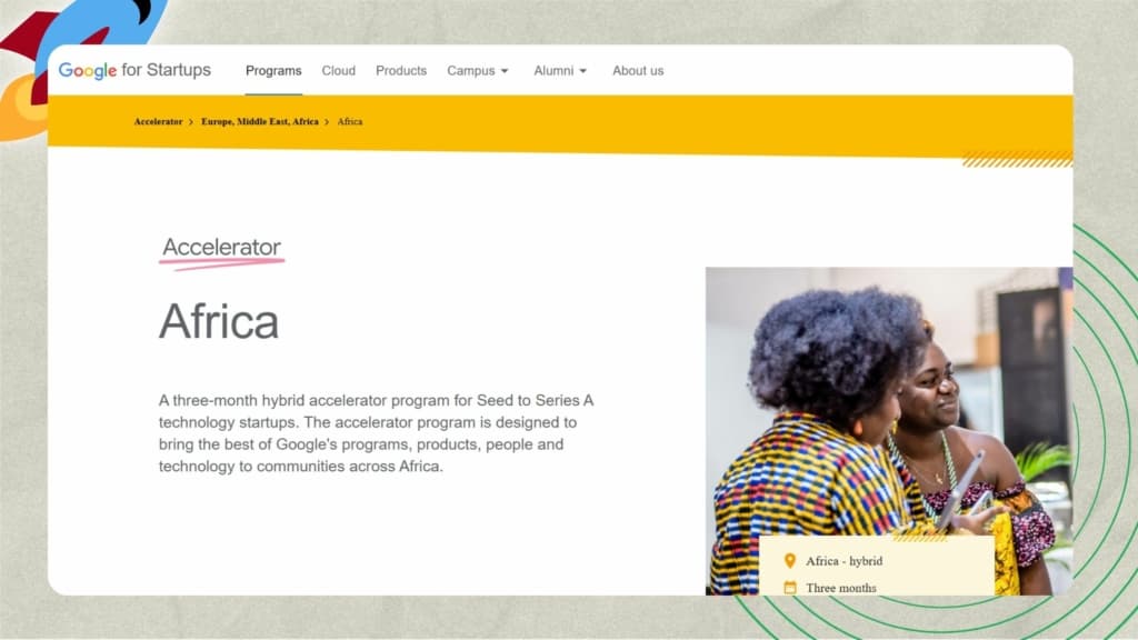 Top Startup Accelerators in Rabat - Google for Startups Africa