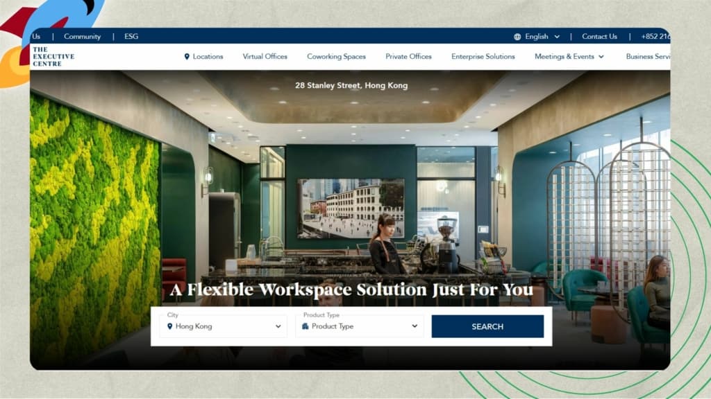 Top Co-Working Spaces in UAE, (Dubai) - The Executive Centre