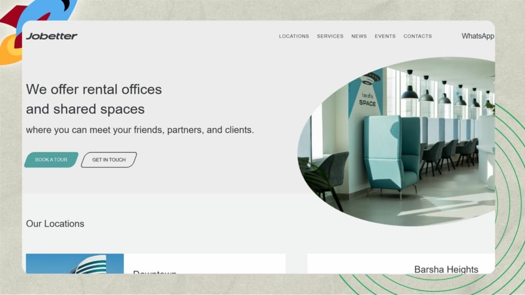 Top Co-Working Spaces in UAE, (Dubai) - Jobetter