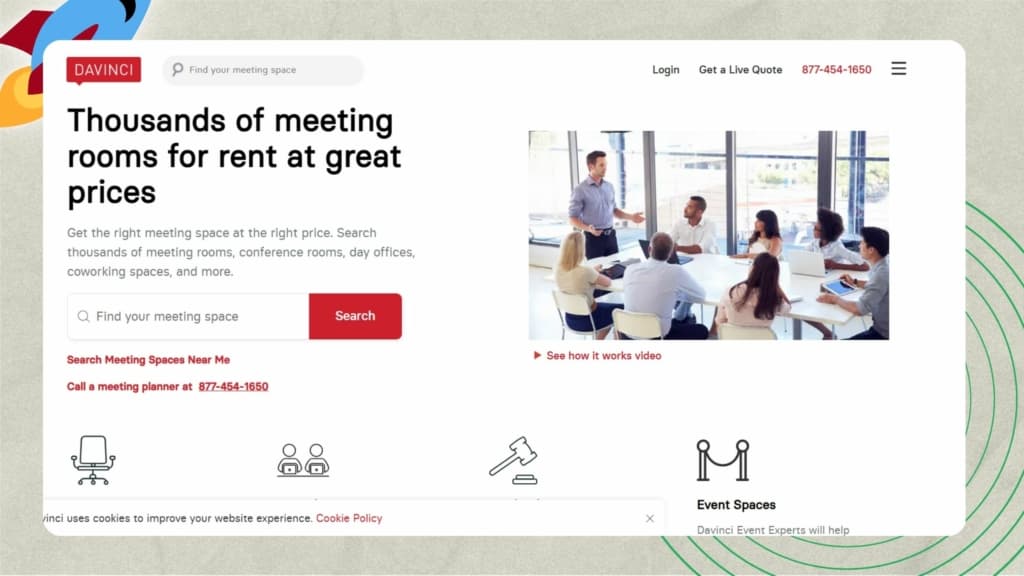 Top Co-Working Spaces in UAE, (Sharjah) - Davinci Meeting Rooms - Sahara Healthcare City
