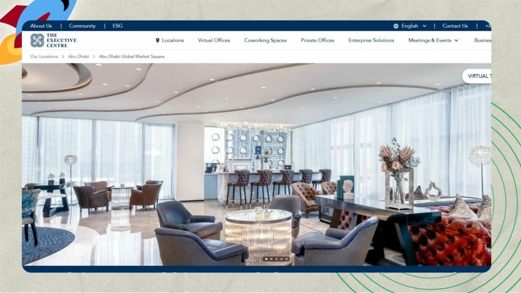 Top Co-Working Spaces in UAE, (Abu Dhabi) - The Executive Centre - ADGM