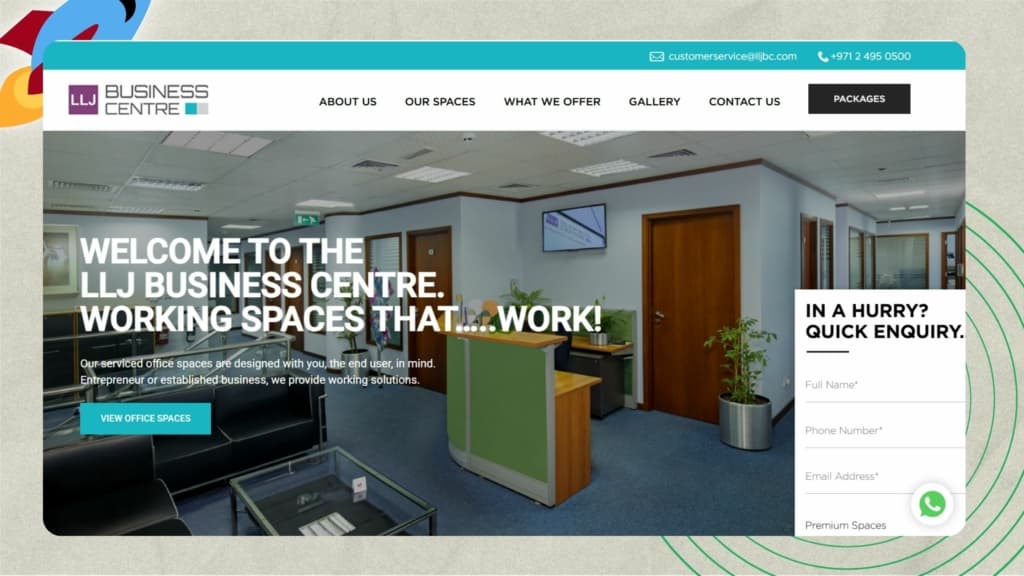 Top Co-Working Spaces in UAE, (Abu Dhabi) - LLJ Business Centre