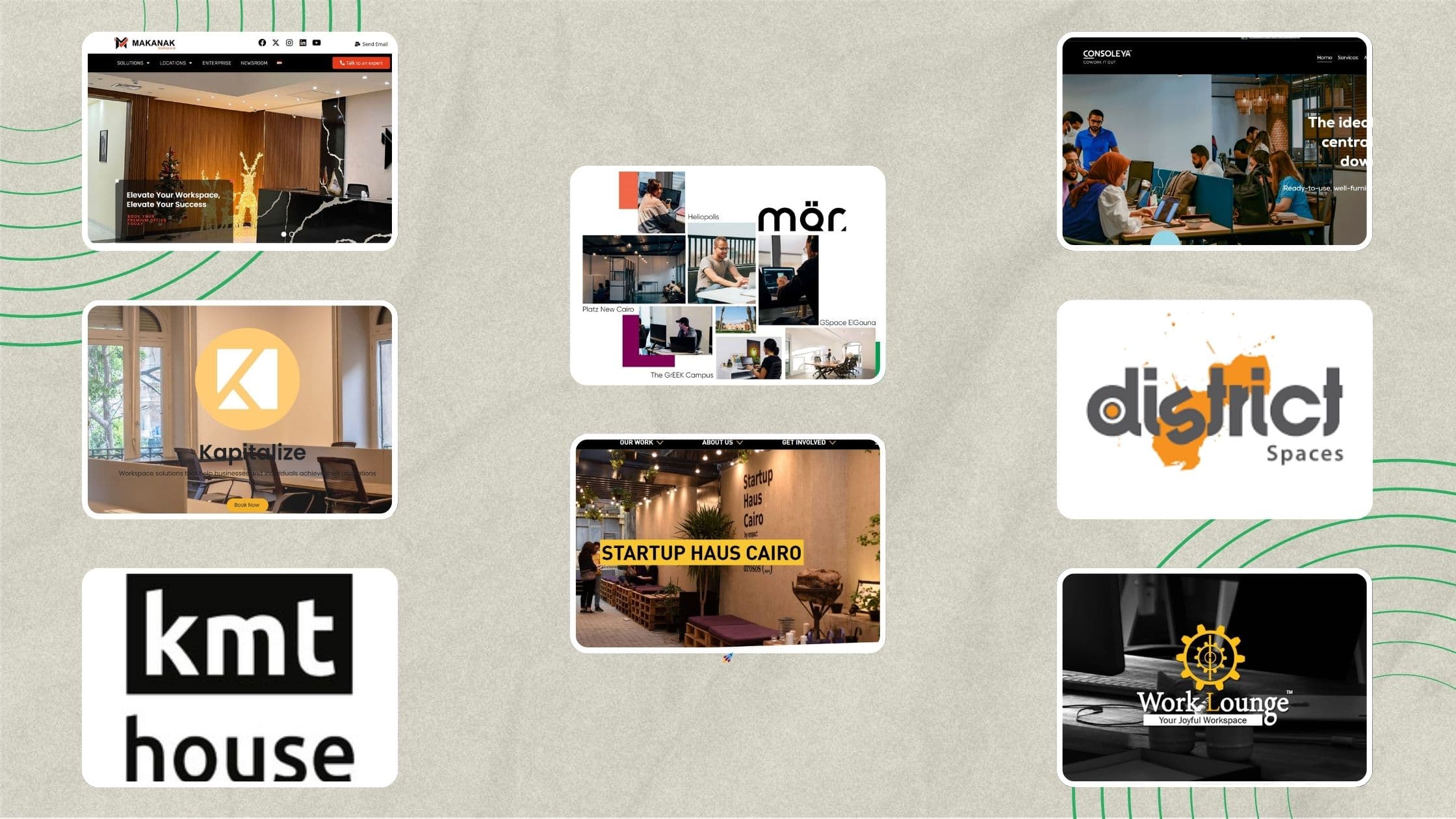 Top Co-Working Spaces in Egypt, (Cairo)