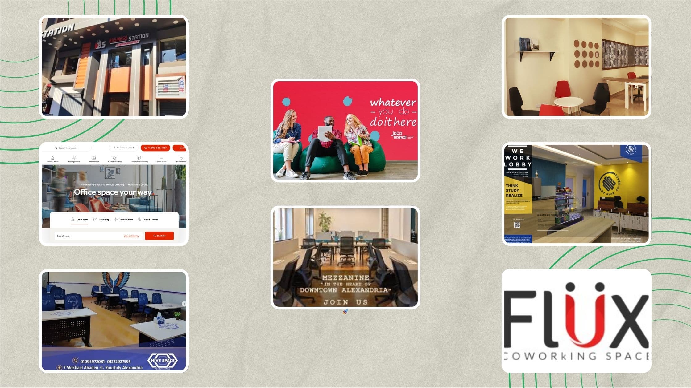 Top Co-Working Spaces in Egypt, (Alexandria)