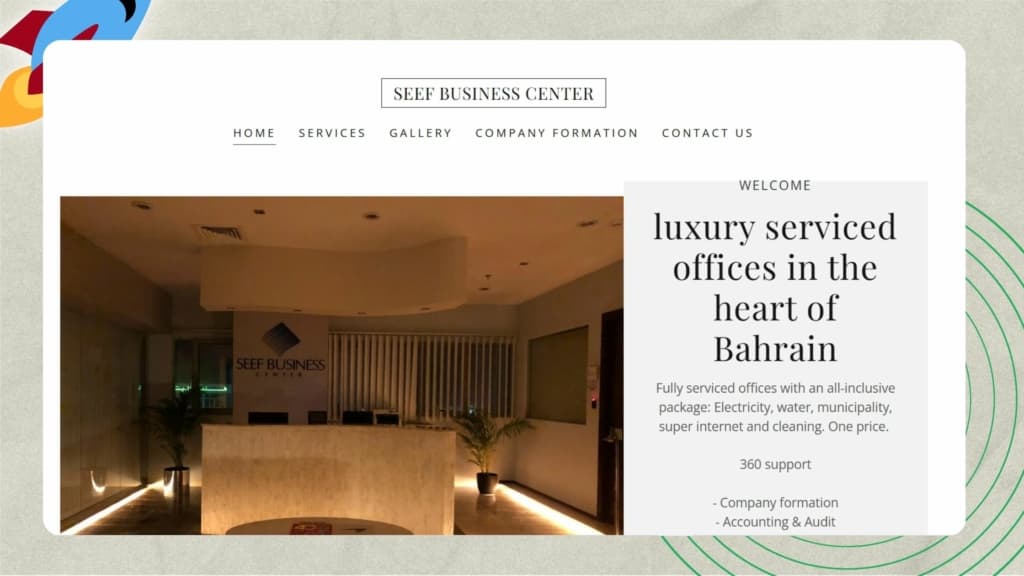 Top Co-Working Spaces in Bahrain, (Manama) - Seef Business Center