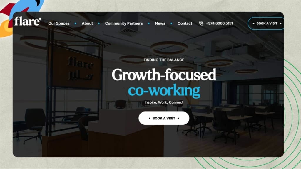 Top Co-Working Spaces in Qatar, (Doha) - Flare Business Center