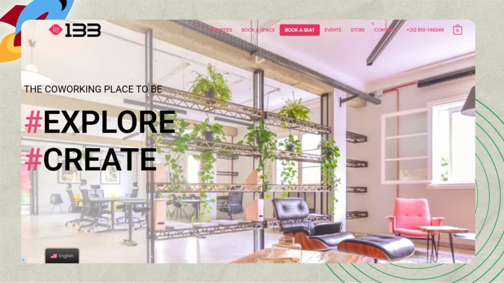 Top Co-Working Spaces in Morocco, (Casablanca) - 133 Coworking (Le 133)