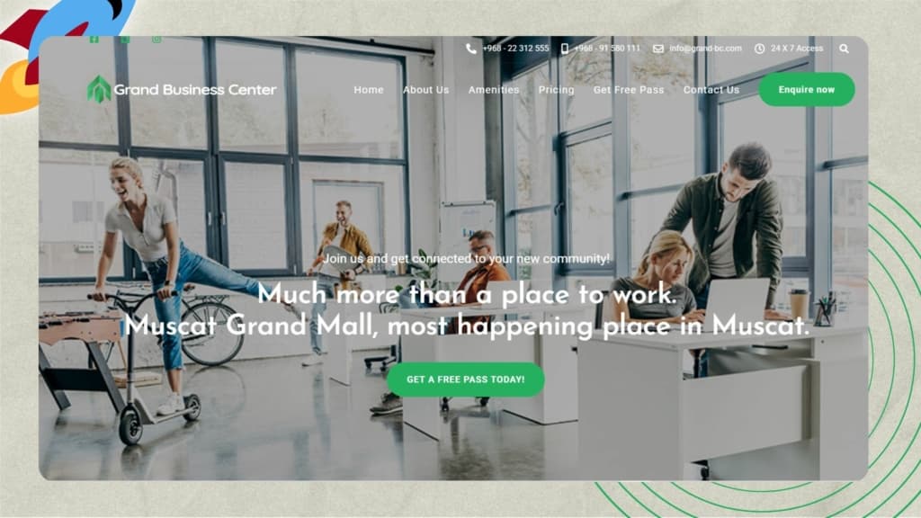 Top Co-Working Spaces in Oman, (Muscat) - Grand Business Center