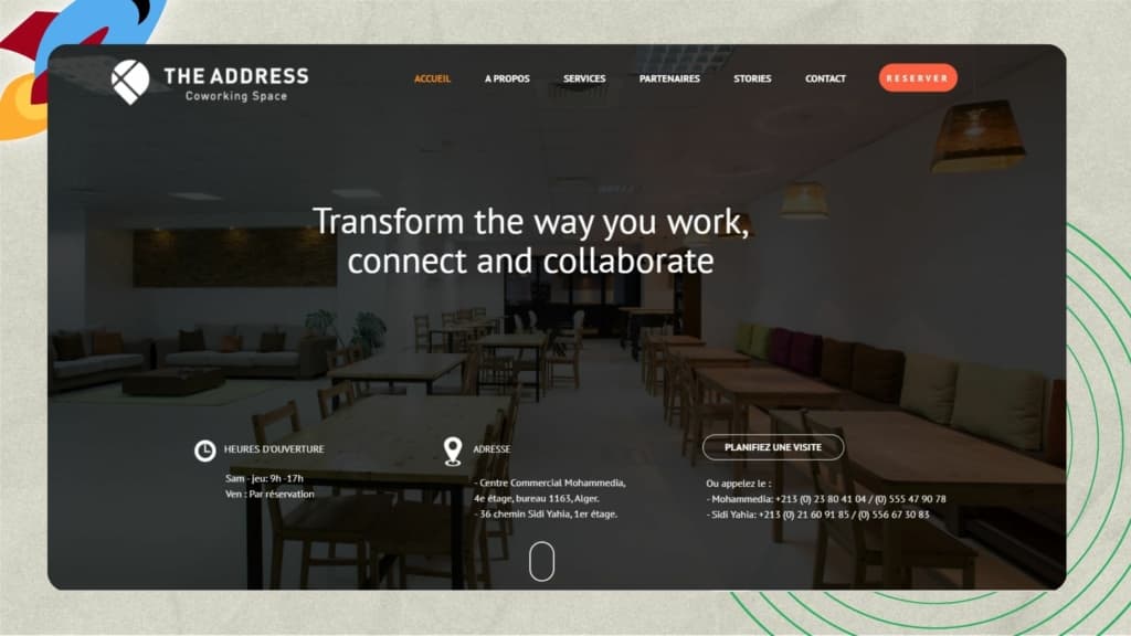 Top Co-Working Spaces in Algieri, (Algiers) - The Address Coworking Space