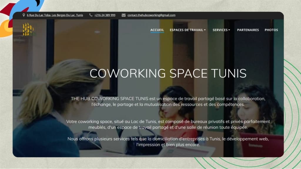 Top Co-Working Spaces in Tunisia, (Tunisia City) - The Hub Coworking
