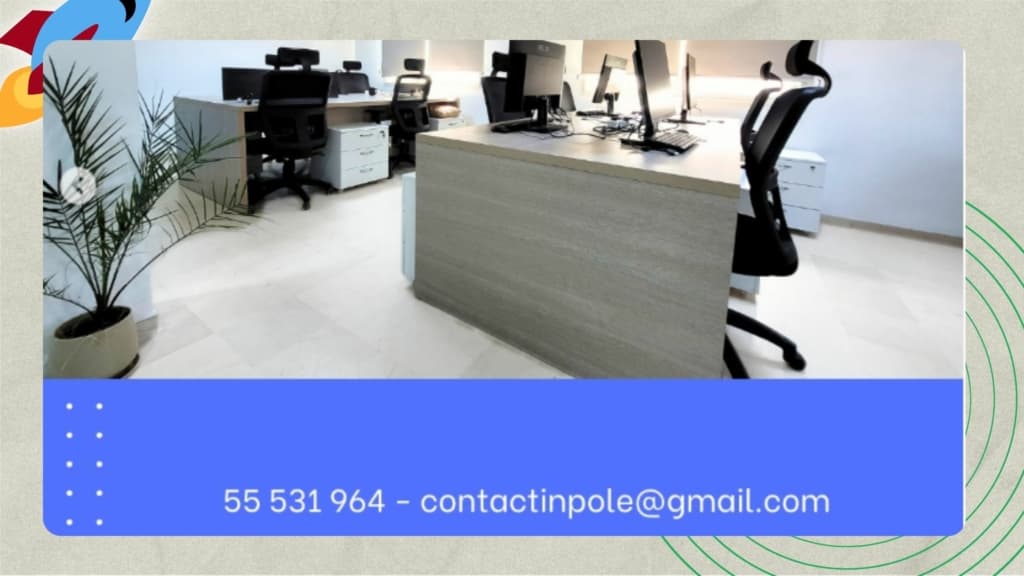 Top Co-Working Spaces in Tunisia, (Tunisia City) - Inpole Coworking Space
