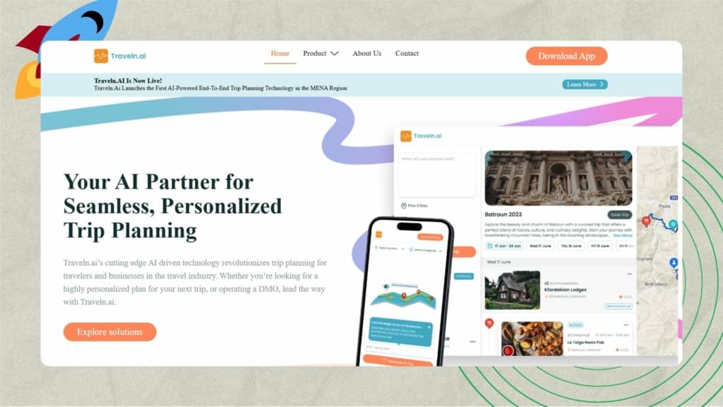 Top Startups in UAE, (Dubai) - Traveln.AI