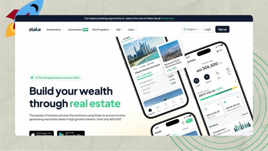 Top Startups in UAE, (Dubai) - Stake