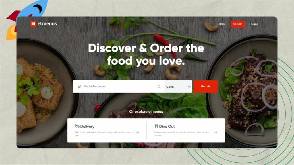 Top Startups in Egypt, (Cairo) - Elmenus