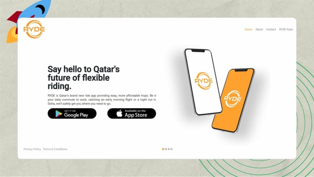 Top Startups in Qatar, (Doha) - RYDE