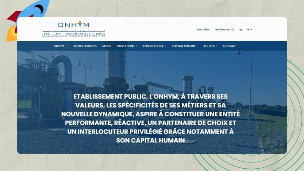 Top Startups in Morocco, (Casablanca) - ONHYM Startup Program Ventures