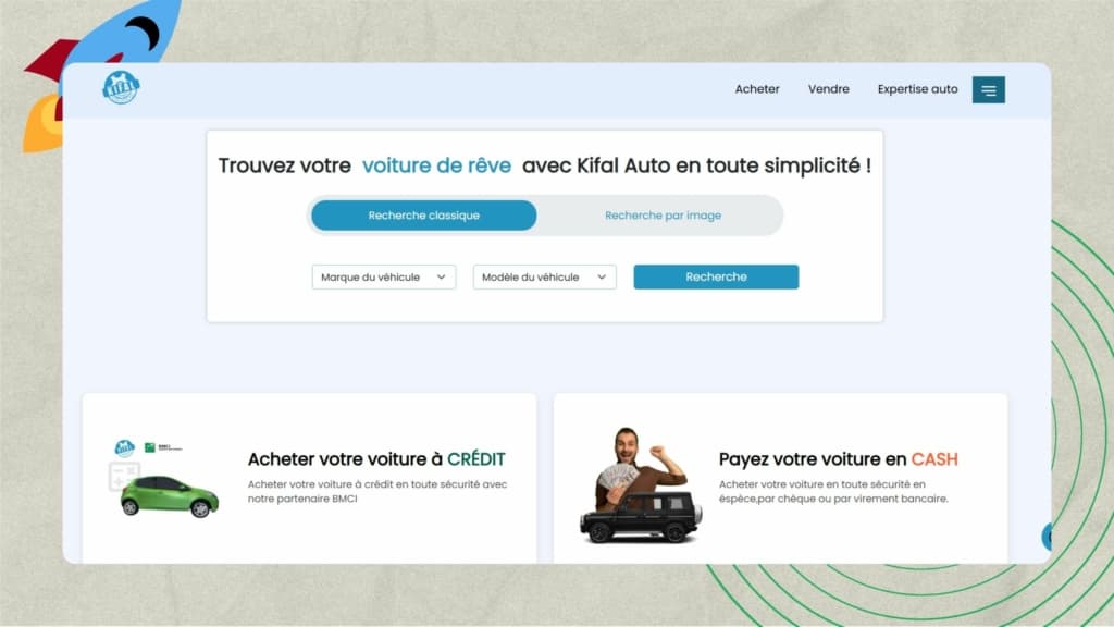 Top Startups in Morocco, (Casablanca) - KIFAL AUTO