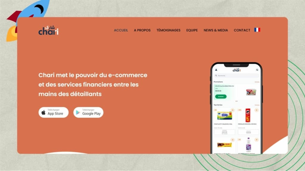 Top Startups in Morocco, (Casablanca) - Chari