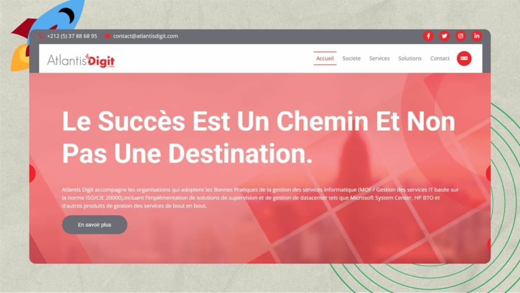 Top Startups in Morocco, (Casablanca) - Atlantis Digit