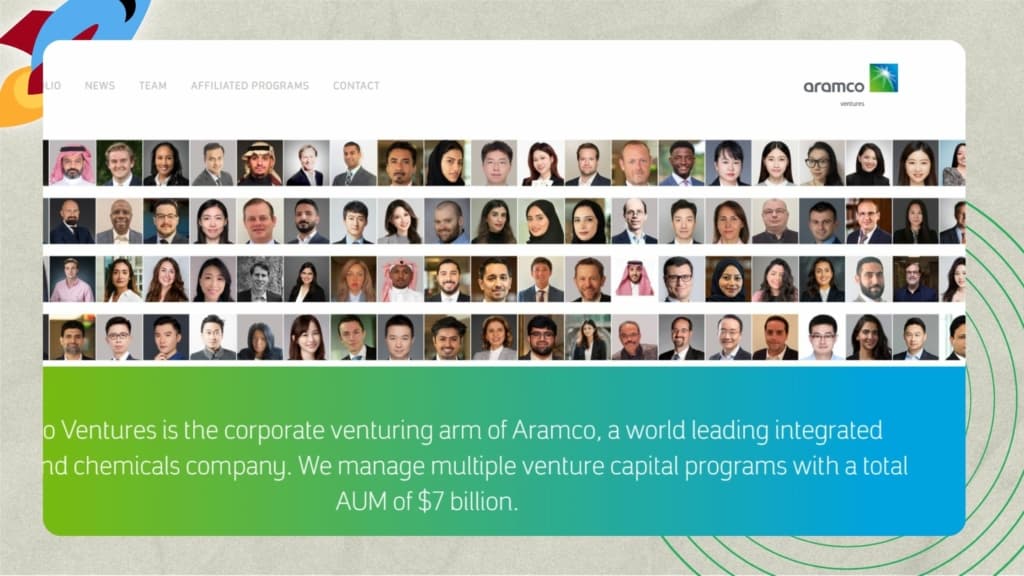 Top Startup Investors in Dhahran - Aramco Ventures