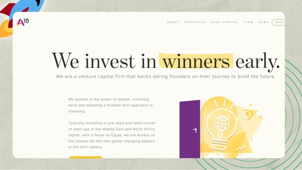 Top Startup Investors in Cairo - A15