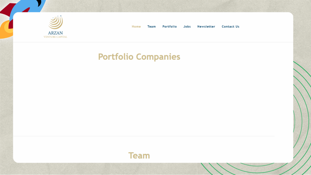 Top Startup Investors in Sharjah - Arzan Venture Capital