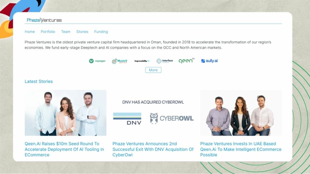 Top Startup Investors in Muscat - Phaze Ventures
