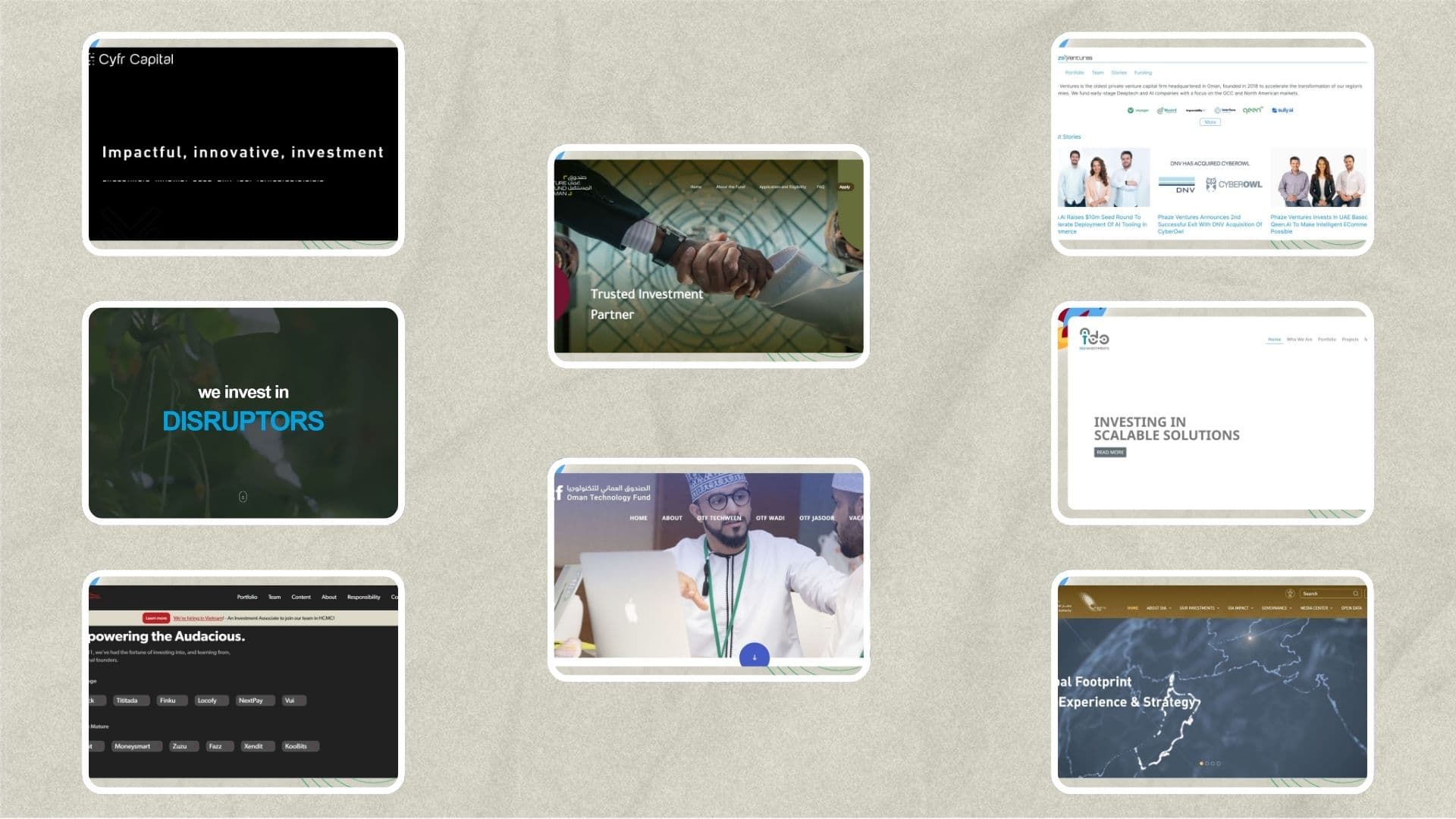 Top Startup Investors in Oman, (Muscat)